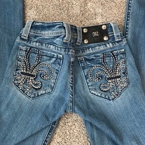 Miss Me Boot Cut Jeans—size 25
